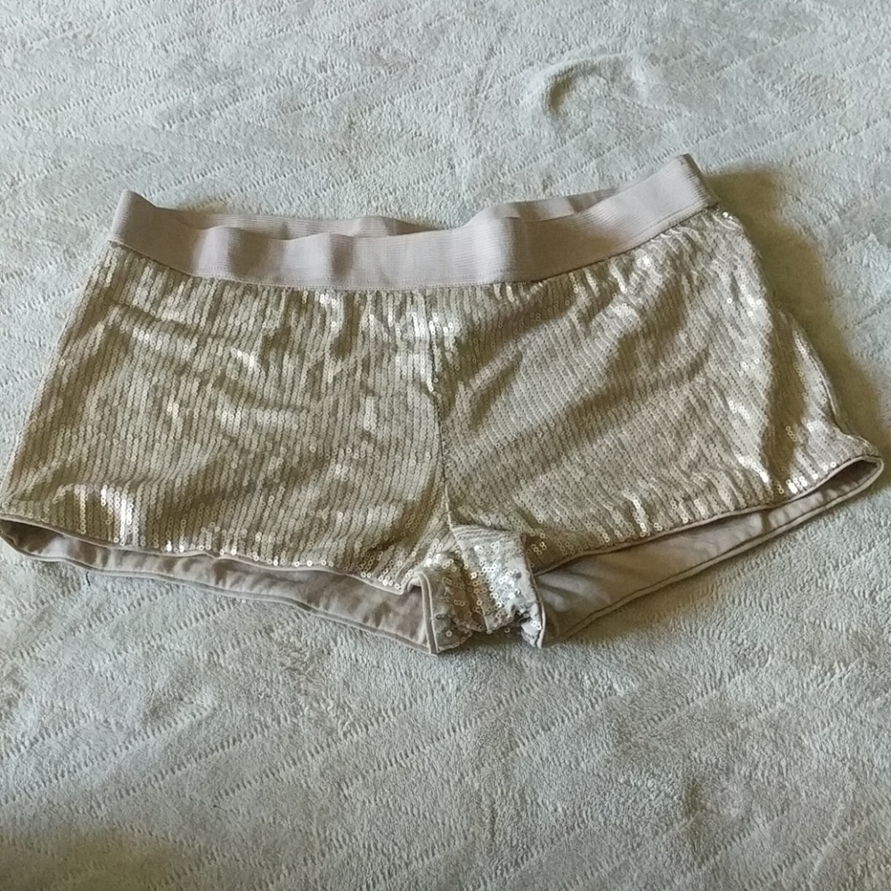 Sequin shorts